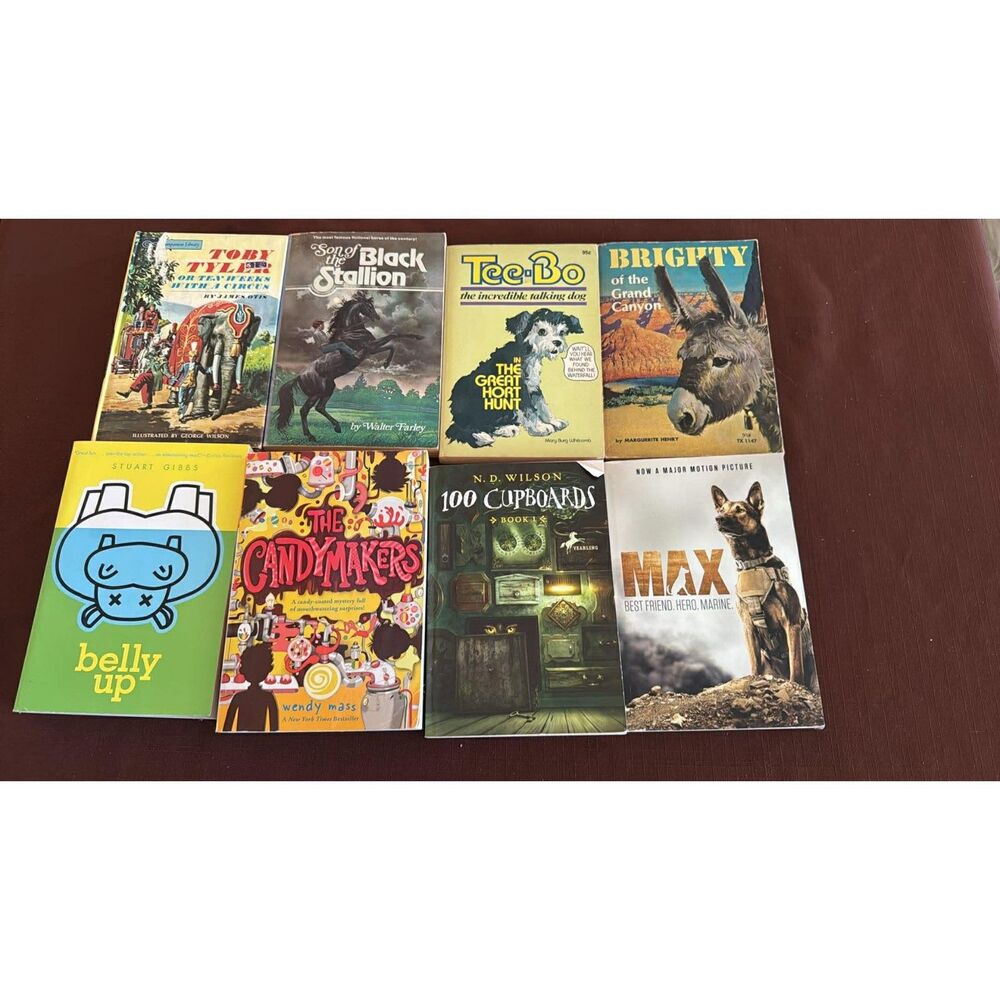Lot of 8 young adult books paperback